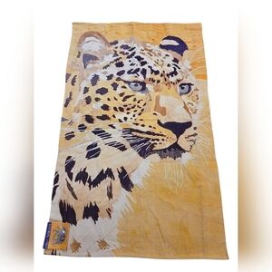World Traveler - 3'x5' Leopard Animal Print Accent Rug Jungle Safari India Made
